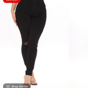 Night time dreamer distressed skinny jeans